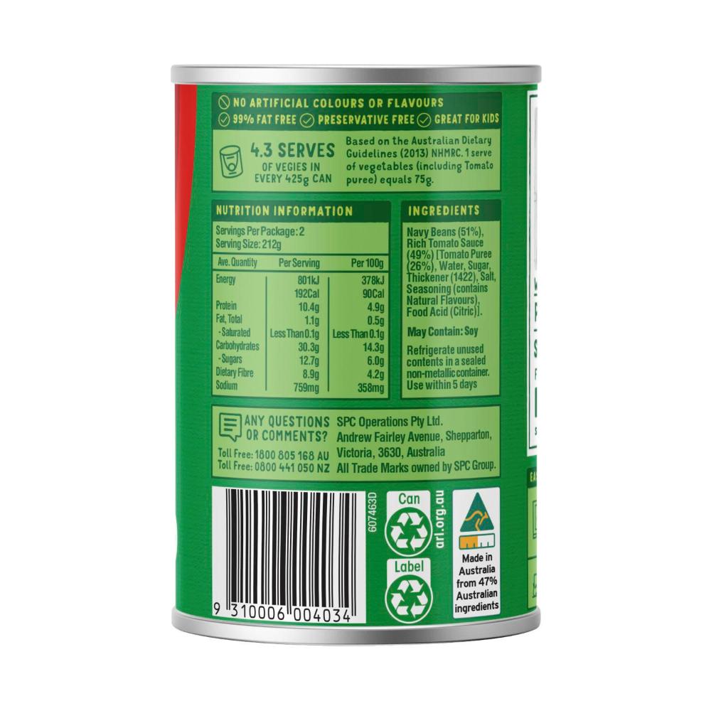 SPC Canned Baked Beans - 425g