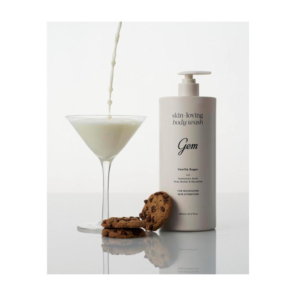 Gem Skin Loving Body Wash Vanilla Sugar - 900mL