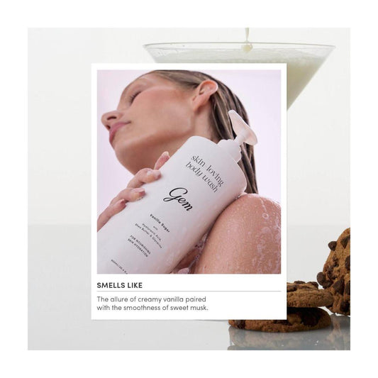 Gem Skin Loving Body Wash Vanilla Sugar - 900mL