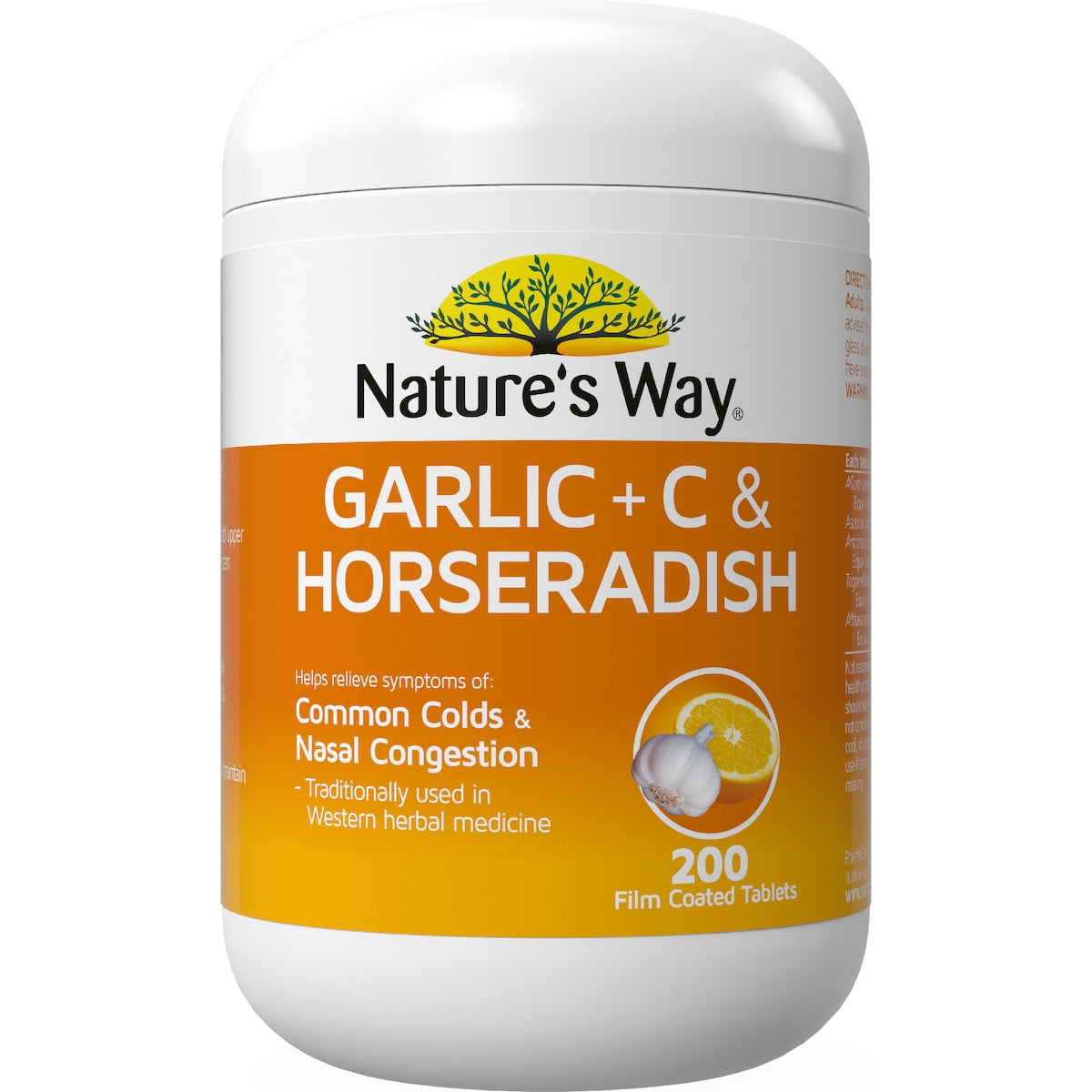 Natures Way Immunity Defense Garlic & Horseradish Immune