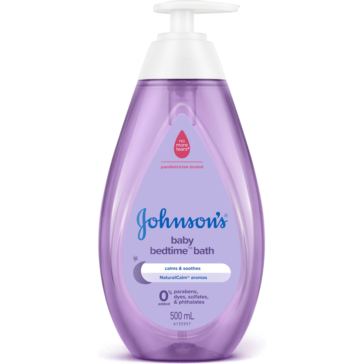 Johnsons Bedtime Gentle Calming Scented Tear Free Baby Bath 500ml
