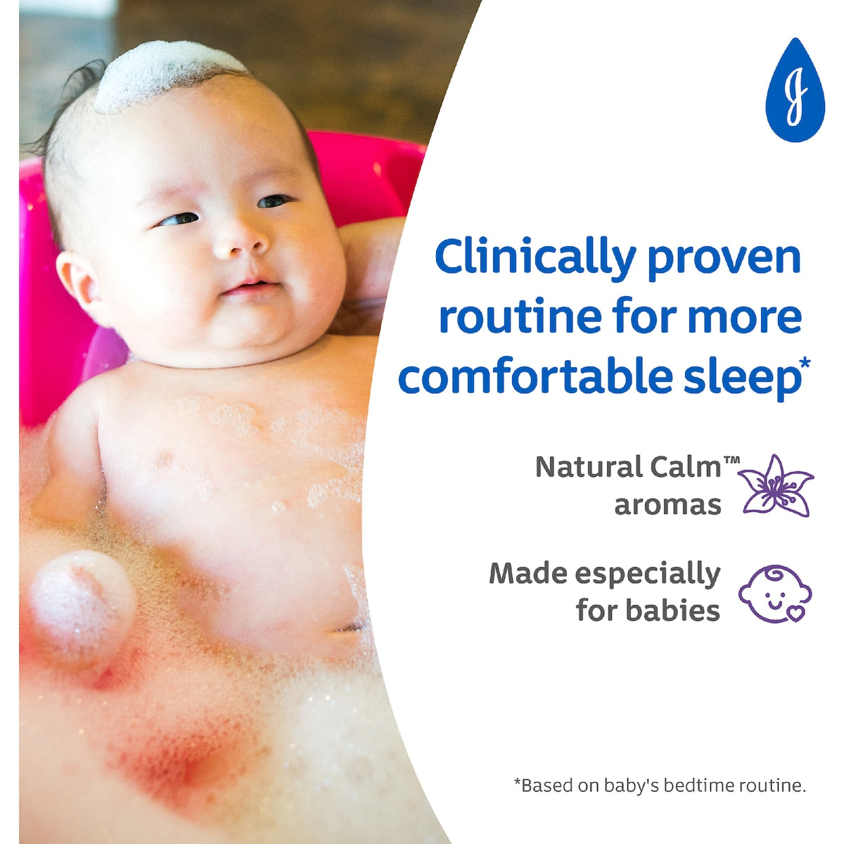 Johnsons Bedtime Gentle Calming Scented Tear Free Baby Bath 500ml