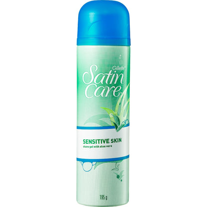 Gillette Venus Satin Care Shaving Gel Sensitive Skin 195g