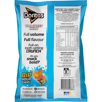 Doritos Corn Chips Share Pack Thai Sweet Chili 150g