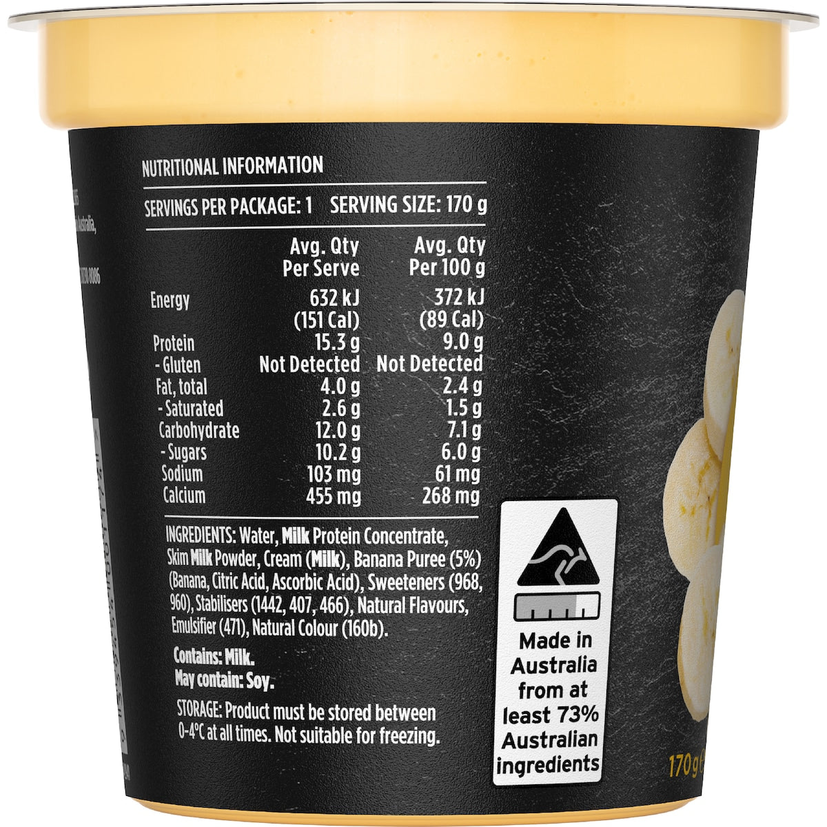 Wicked Sister High Protein Banana Pudding 170g