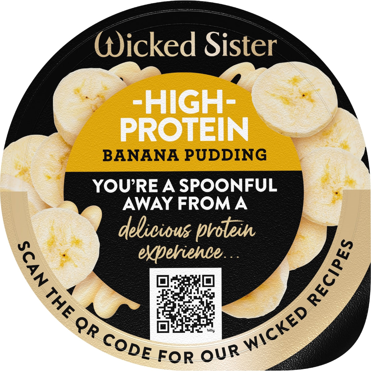 Wicked Sister High Protein Banana Pudding 170g