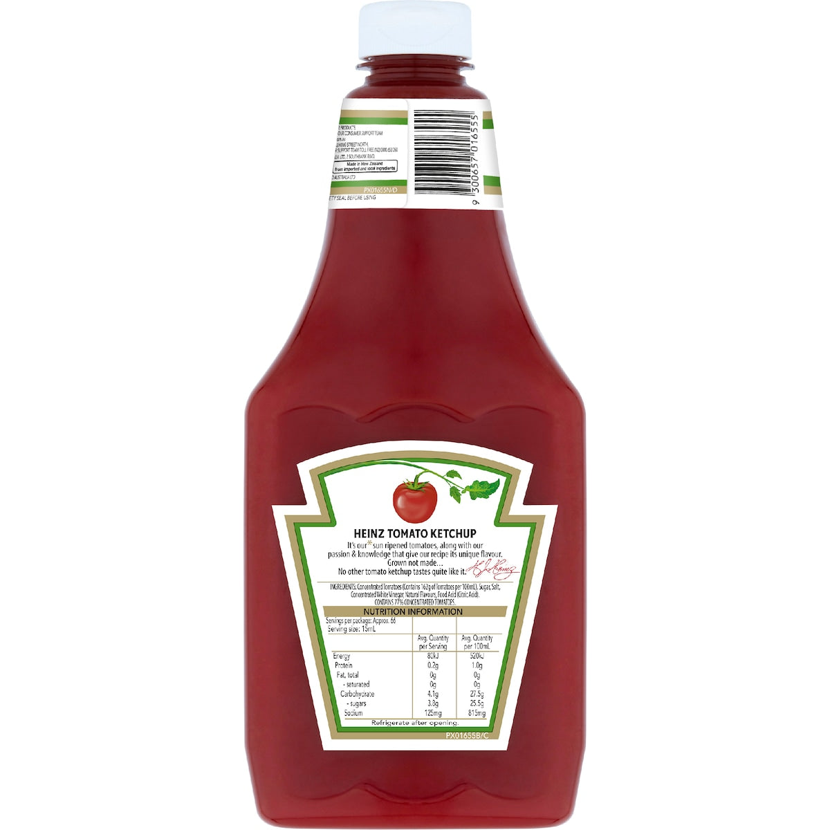 Heinz Tomato Ketchup Sauce Bottle 1l
