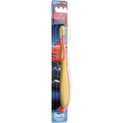 Oral-b Kids Clean Cars Toothbrush 5-7 Years Each