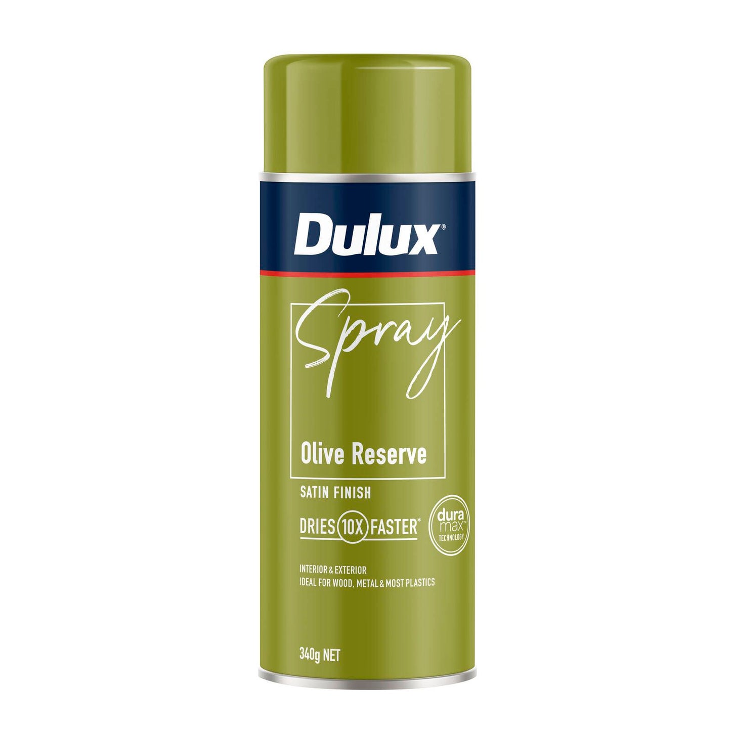 Dulux Spray Paint - 340g - Satin Olive Reserve