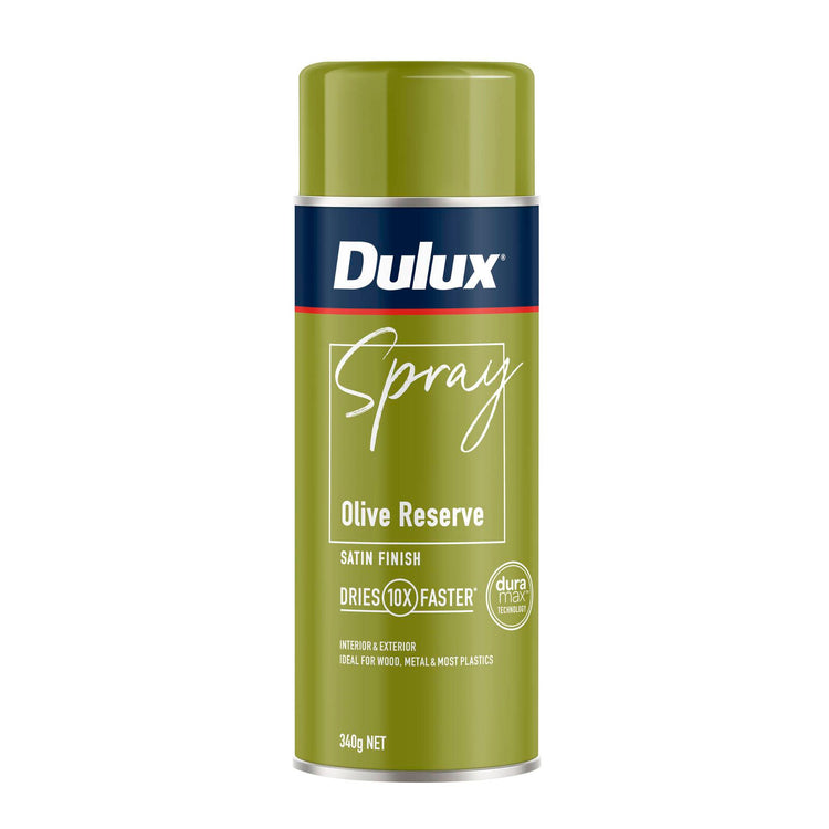 Dulux Spray Paint - 340g - Satin Olive Reserve