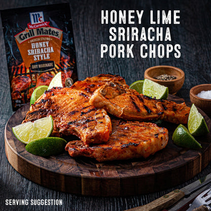 Mccormick Grill Mates Honey Sriracha American Bbq Dry Marinade 40g
