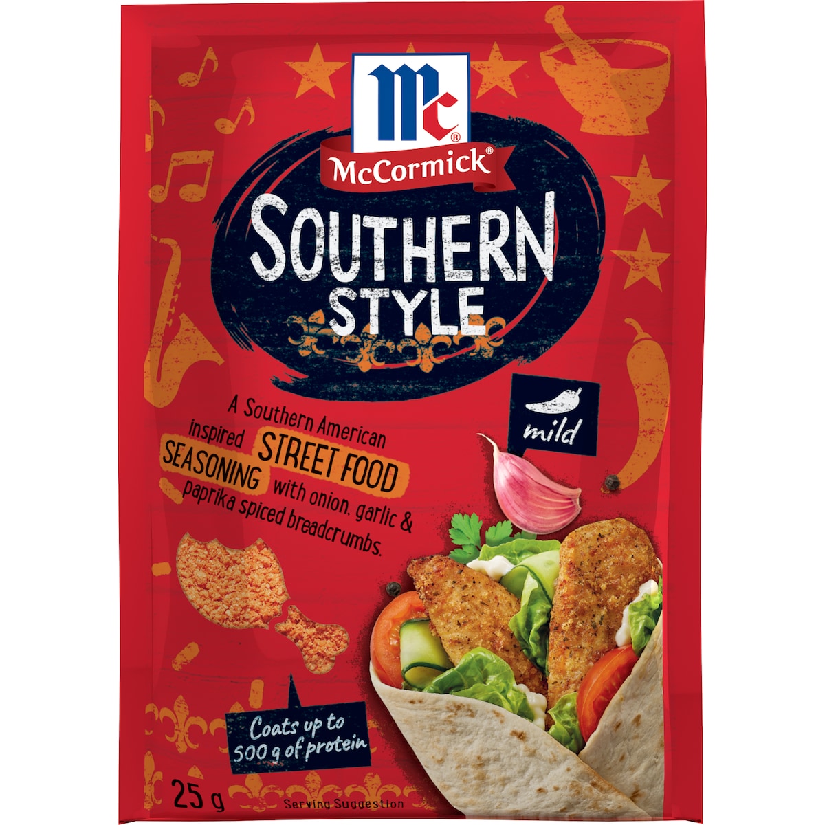 Mccormick Southern Style Street Food Seasoning 25g