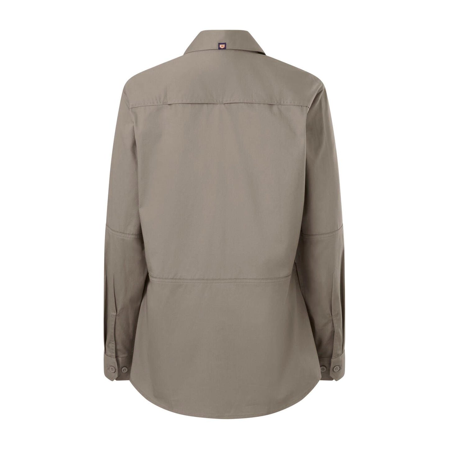 Citeco Womens Long Sleeve Shirt - Size 14 - Khaki