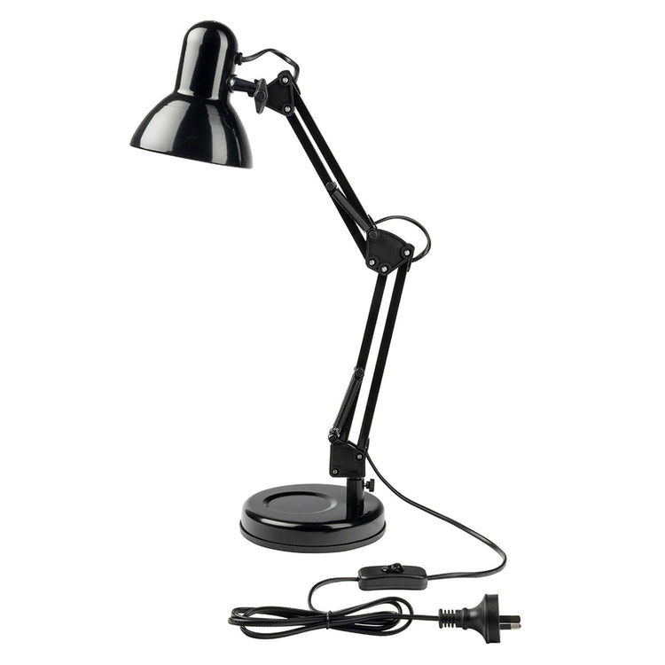 Brilliant XL Black Flexi Lloyd Desk Lamp