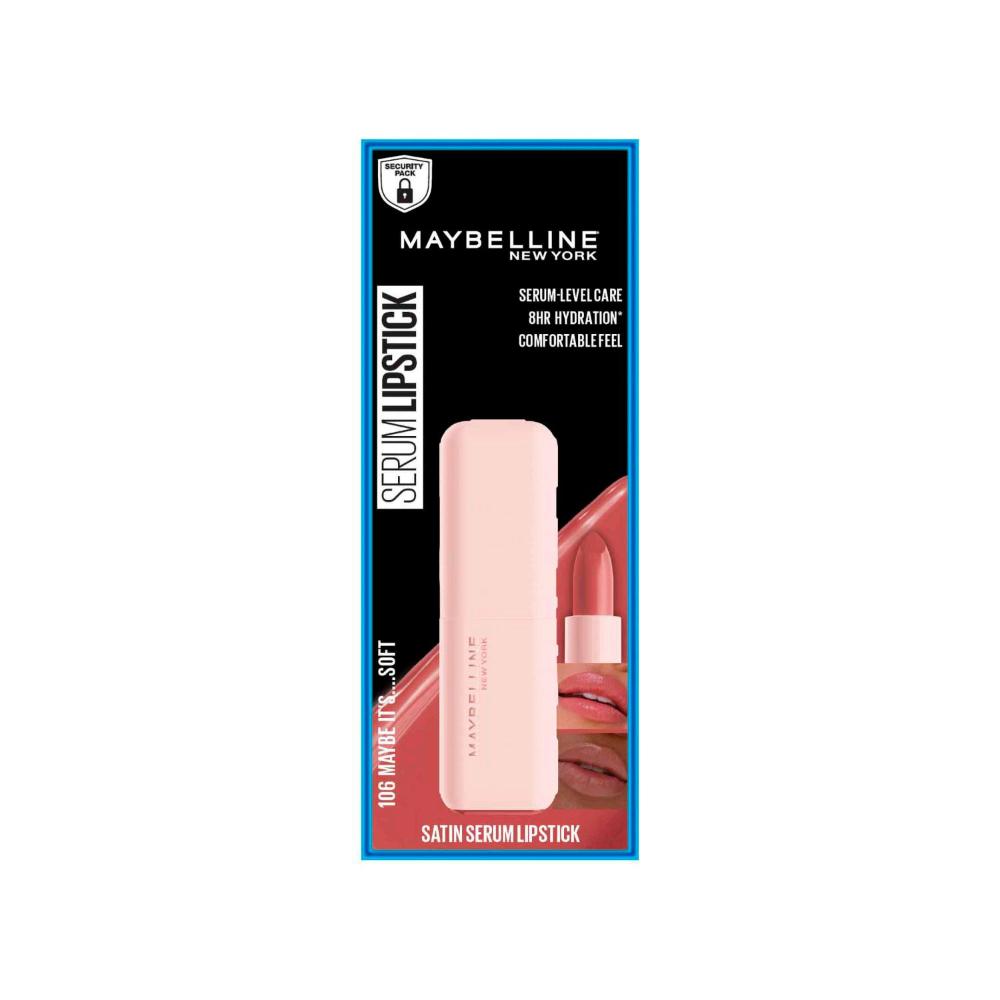 Maybelline Lifter Lipstick Satin Maybe Its Soft 106 Lipstick - 3.4g