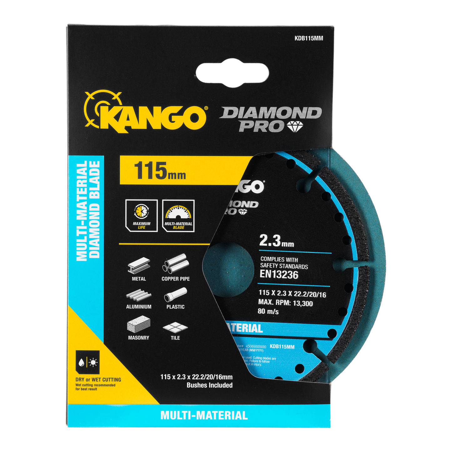 Kango Multi Material Diamond Blade - 115mm