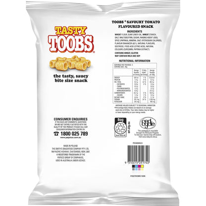 Toobs Puff Snacks Share Pack Tangy 150g