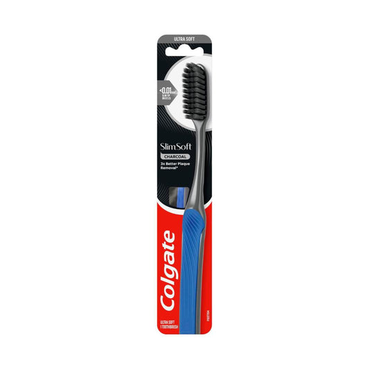 Colgate Slim Soft Charcoal Toothbrush - 1 pack