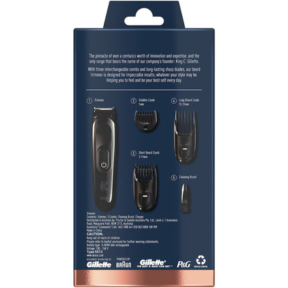Gillette King C Beard Trimmer Each