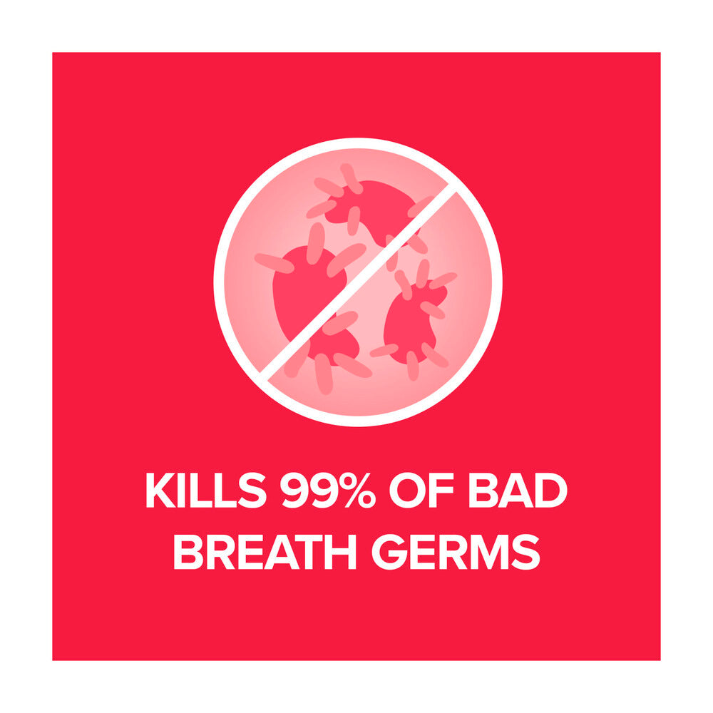 Listerine Mouthwash Kids Smart Rinse Berry - 500mL