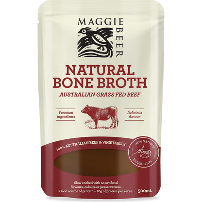 Maggie Beer Natural Beef Bone Broth 500ml