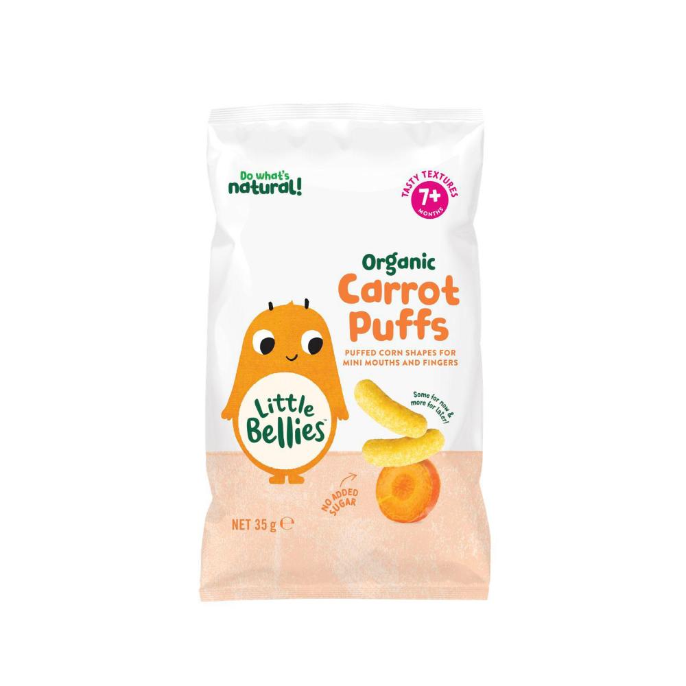 Baby Bellies Organic Carrot Puffs Sharebag 4 Pack - 35g