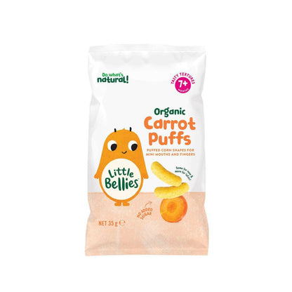 Baby Bellies Organic Carrot Puffs Sharebag 4 Pack - 35g