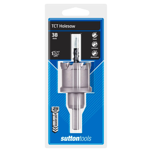 Sutton Tools TCT Holesaw - 38mm