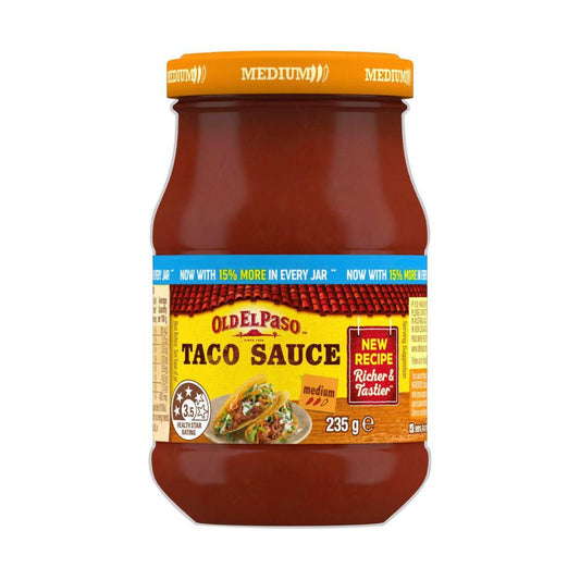 Old El Paso Medium Taco Sauce - 235g