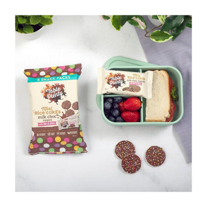 Table Of Plenty Mini Rice Cakes 100s & 1000s Snack Packs - 102g