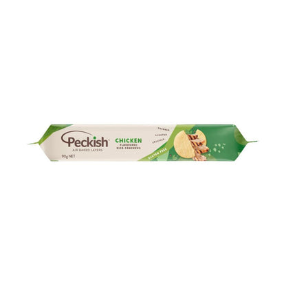 Peckish Rice Crackers Chicken - 90g