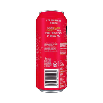 V Energy Drink Can Strawberry Crush - 500mL