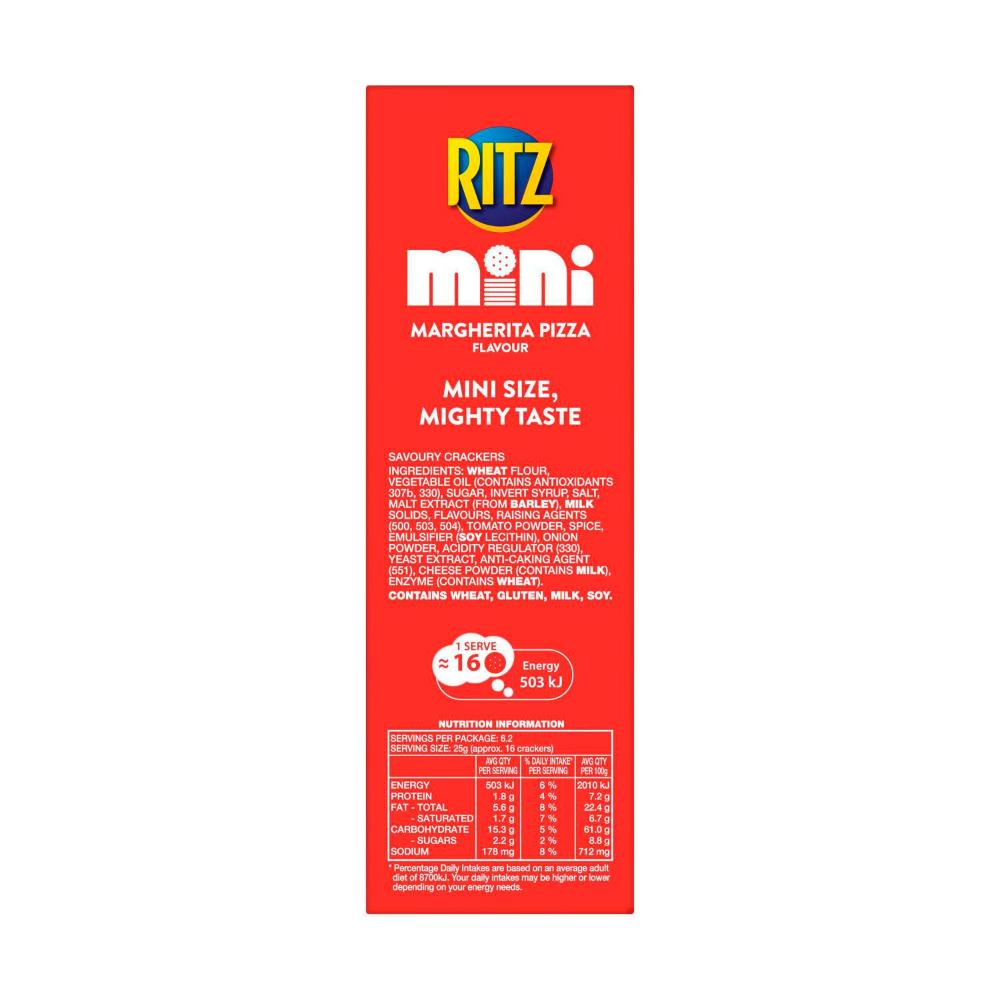 Ritz Mini Munching Margherita - 155g