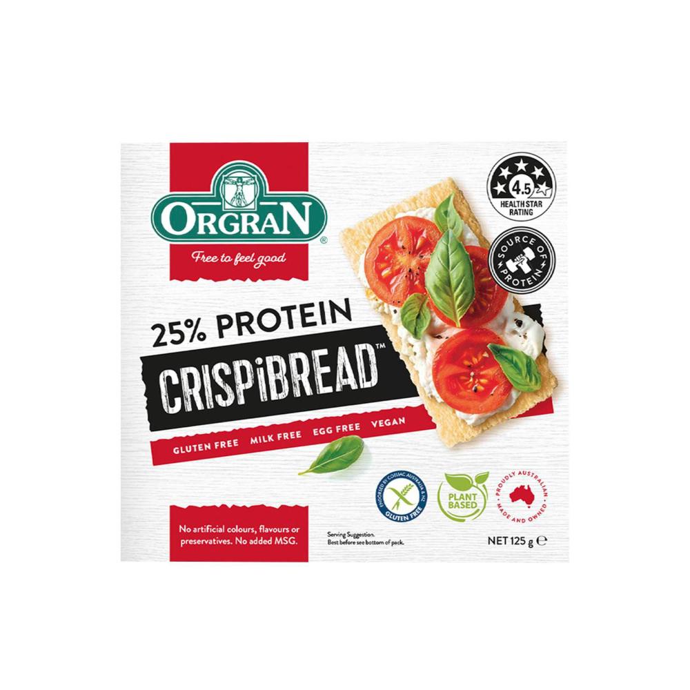 Orgran Protein Crispbread - 125g