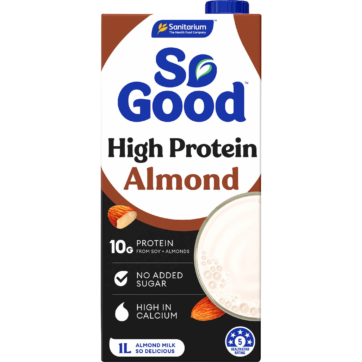 Sanitarium So Good High Protein Almond 1l