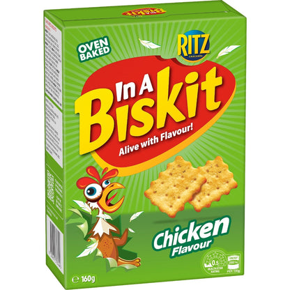 In A Biskit Ritz Chicken Crackers 160g