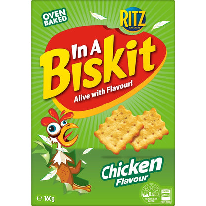 In A Biskit Ritz Chicken Crackers 160g
