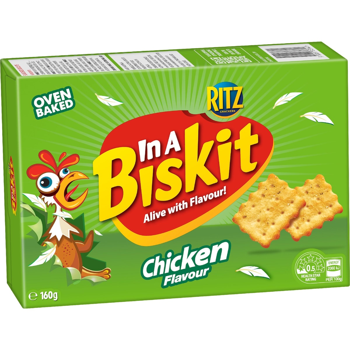In A Biskit Ritz Chicken Crackers 160g