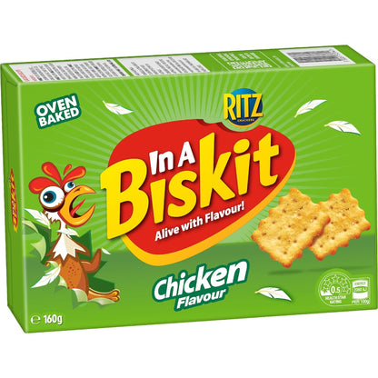In A Biskit Ritz Chicken Crackers 160g