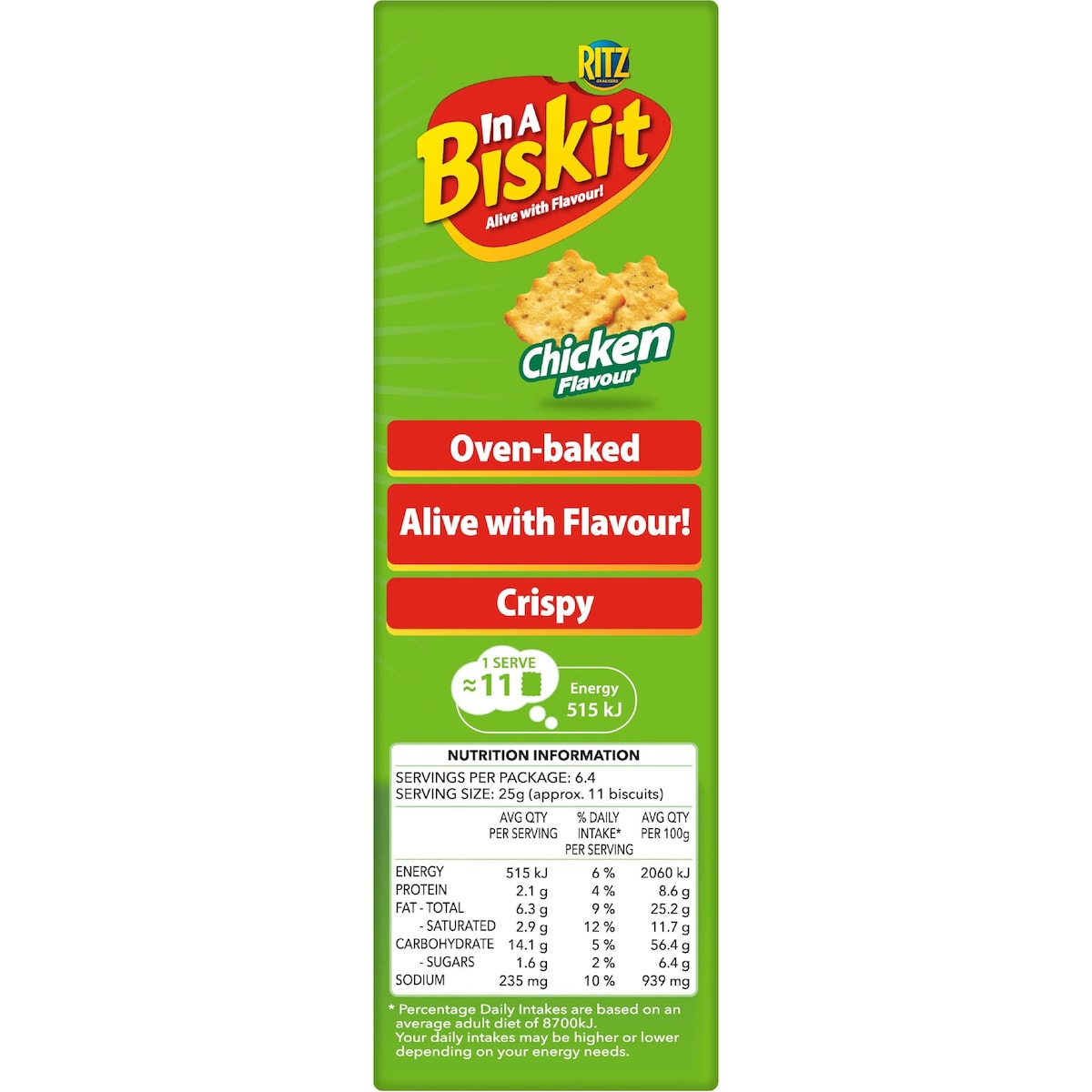 In A Biskit Ritz Chicken Crackers 160g