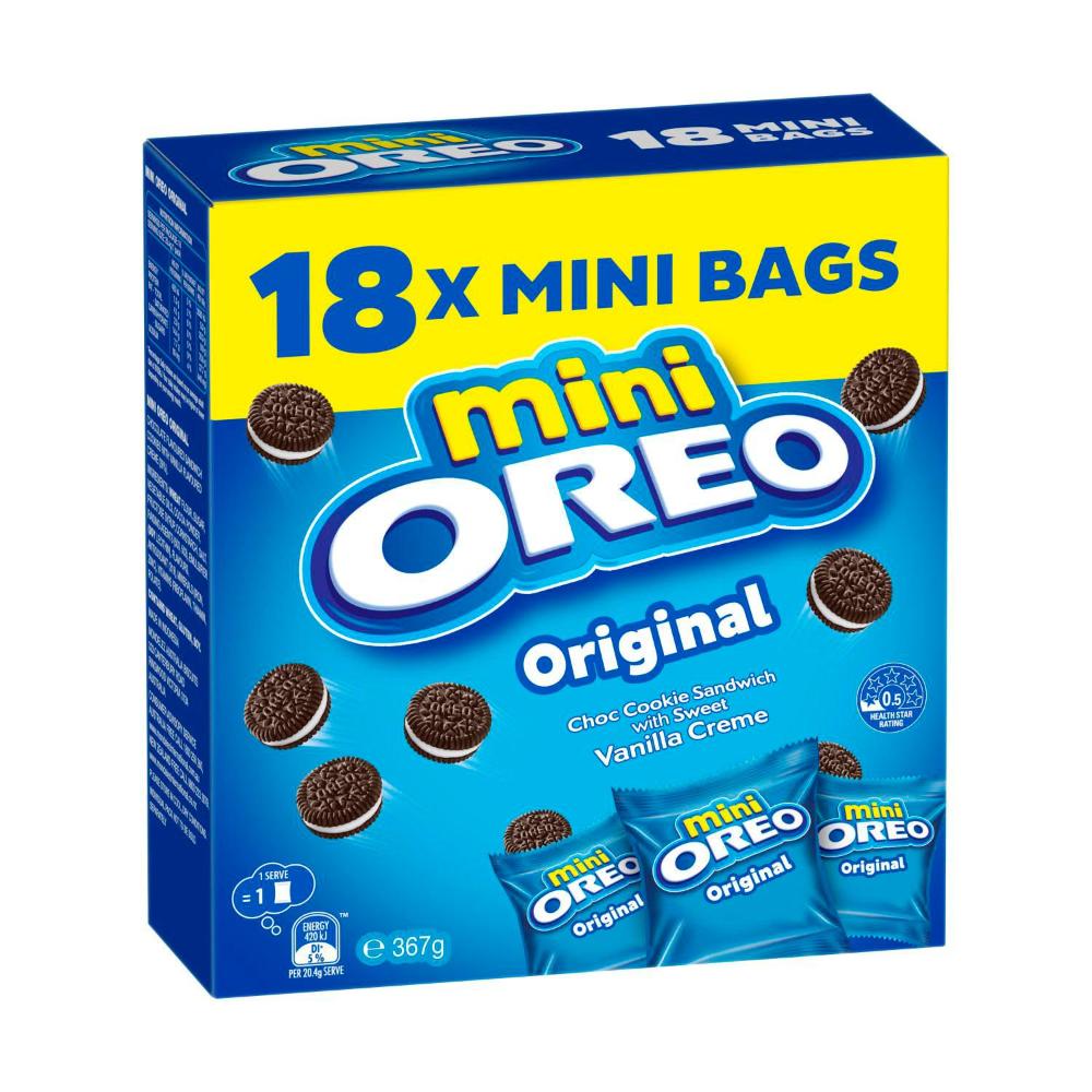 Oreo Original Mini 18 Pack - 367g