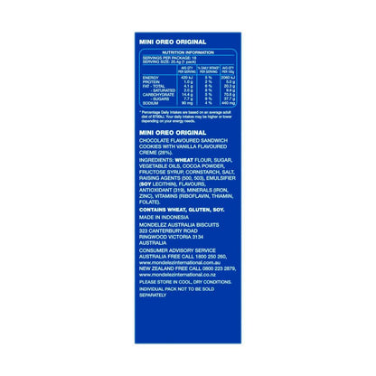 Oreo Original Mini 18 Pack - 367g