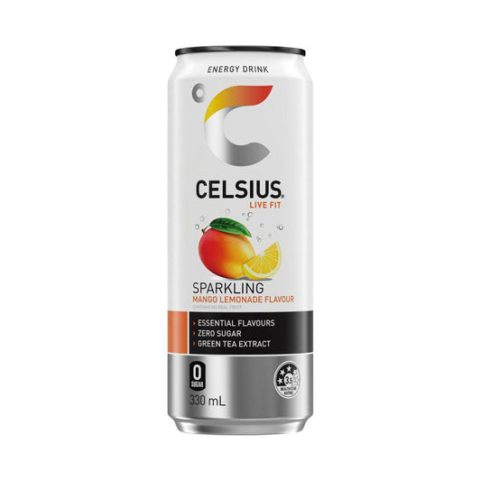 Celsius Energy Drink Mango Lemonade - 330mL