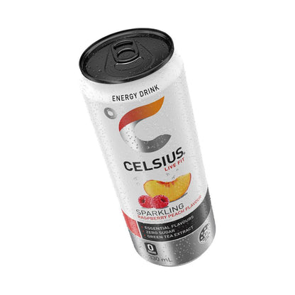 Celsius Energy Drink Raspberry Peach - 330mL