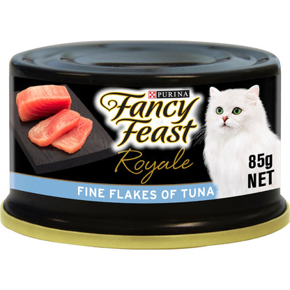 Fancy Feast Adult Royale Fine Flakes Of Tuna Wet Cat Food 85g
