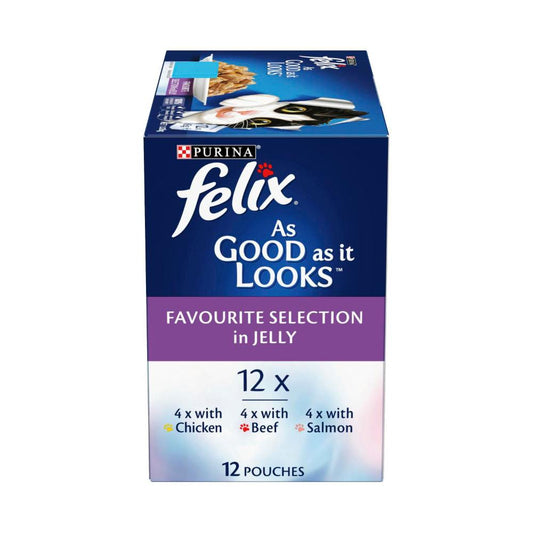 Purina Felix As Good As It Looks Favourite Selection Cat Food - 12 pack