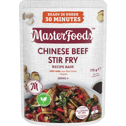 Masterfoods Chinese Beef Stir Fry Recipe Base 175g