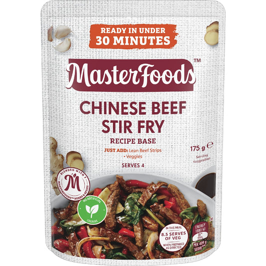 Masterfoods Chinese Beef Stir Fry Recipe Base 175g