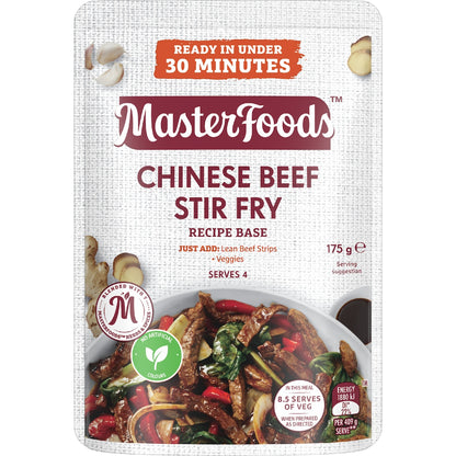 Masterfoods Chinese Beef Stir Fry Recipe Base 175g