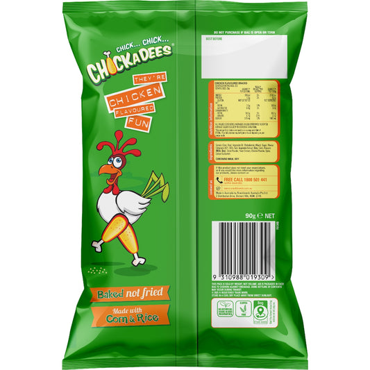 Chickadees Chicken Flavoured Snacks 90g